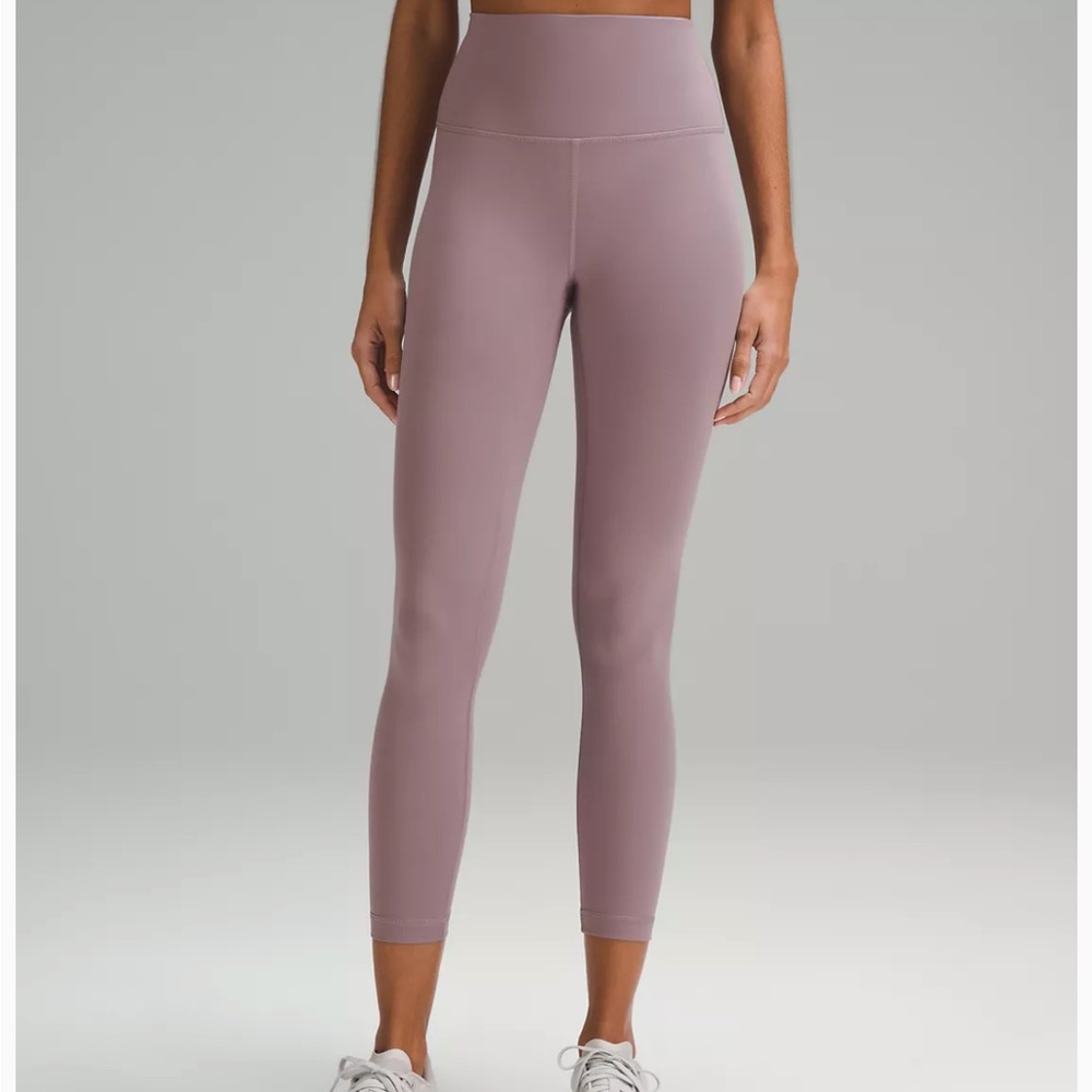 LULULEMON WUNDER TRAIN HR TIGHT 25” VIOLET VERBENA